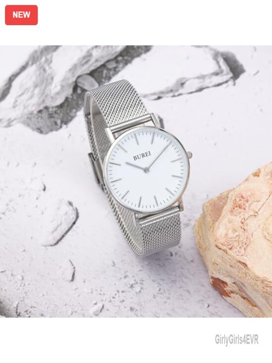 Minimalist Quartz Watch Analog Stainless Steel Mesh Bracelet Women\'s Waterproof main image 7